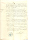 Vieux Papiers > Contrat De Vente  Parcelle De Vignes  Entre Freres Dayet  Montgiscard 8 Janvier 1854 - Manuscritos