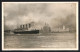 AK Cunard RMS Aquitania In The Mersey  - Paquebots