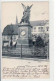39065005 - Herford Mit Kriegerdenkmal Gelaufen, Mit Marke Und Stempel Von 1905. Leichte Abschuerfungen, Leichte Stempel - Herford
