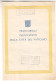 Vatican - Document De 1950 - GF - Oblit Citta Del Vaticano - - Brieven En Documenten