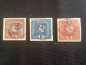 1918 Pofis 3 Timbres * RV 66-68-69 Revolution Journaux 2-6-10h Surcharge Noire Hluboka Neuf Avec Charnière - Unused Stamps