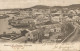 BERMUDA - FRANKED PC (VIEW OF ST. GEORGES) FROM ST GEORGES TO ITALY - 1906 - Bermuda