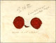 Losange AO B / N° 14 Bande De 5, Très Belles Marges Càd ARMÉE D'ORIENT / Bau B 3 AVRIL 55 Sur Lettre Chargée Pour Paris. - 1853-1860 Napoleon III