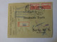 CZECHOSLOVAKIA REGISTERED COVER TO GERMANY 1928 - Used Stamps