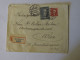 CZECHOSLOVAKIA REGISTERED COVER TO AUSTRIA 1930 - Used Stamps