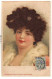 N°23703 - Carte Avec Cheveux - Fantaisie - Jeune Femme  - Frauen