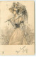 N°22743 - Clapsaddle - Jeune Femme Se Protégeant Avec Une Ombrelle Se Promenant - Women