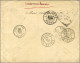 Lettre En Double Port Adressée Non Affranchie D'Annonay à Alexandrie. Au Recto, Taxe N° 37 (1 Ex Def) Obl ALEXANDRIE / E - 1859-1959 Cartas & Documentos