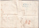 LETTRE. SUISSE. 1842. RORSCHACH. 13/23. POUR SAMADEN ÜBER CHUR - ...-1845 Préphilatélie