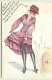 N°11656 - Carte Illustrateur - Xavier Sager - Petites Femmes De Paris - Sager, Xavier