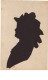N°12709 - Silhouette - Femme Avec Un Chapeau - Silhouetkaarten