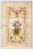 N°2055 - Carte Brodée Avec Pochette - Trèfle Et Fleurs - Borduurwerk