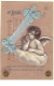 N°16053 - Carte Celluloïd Et Chromo- 1er Avril - Pour Savoir Qui M'envoie ... Votre Coeur  Ange - 1 De April (pescado De Abril)