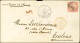 Losange / Col. Gen. N° 6 Càd PAQ. INDE / PONDICHERY Sur Lettre Pour Toulouse. 1866. - TB / SUP. - R. - Poste Maritime