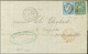 Losange / Col. Gen. N° 23 + 32 Càd REUNION / SAINT DENIS Sur Lettre Avec Texte Pour Marseille. 1878. - TB / SUP. - R. - Maritieme Post