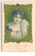 N°16094 - Carte Gaufrée - Portrait D'une Jeune Femme - Women