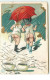 N°16097 - Enfants Marchant Sous Un Parapluie Sous La Pluie - Pot De Chambre - Baby's