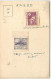 N°13665 - Thème Poste Japonaise - Census Et Meiji Shine Souvenir Timbre - Poste & Facteurs