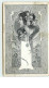 N°11518 - Carte Illustrateur - Art Nouveau - MJS - Femme - 1900-1949