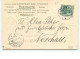 N°8489 - Carte Fantaisie Gaufrée - Frohliche Ostern - Fillette Avec Des Poussins - Pâques