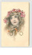 N°2726 - MM Vienne - Fillette Avec Une Coiffure Art Nouveau - Autres & Non Classés