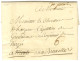 '' De Paris '' (L N° 1a) Sur Lettre Avec Texte Daté Du 31 Janvier 1763 Pour Un Capitaine De Grenadier Au Régiment De Vie - Otros & Sin Clasificación