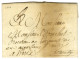 Contreseing De Franchise Manuscrit '' De L'Averdy '' (contrôleur Général Des Finances) Sur Lettre Avec Franchise Refusée - Frankobriefe