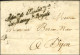 ' Admon De L'Exploition / Des Messagie Royales ' Sur Lettre Avec Texte Daté De Paris Le 13 Février 1834 Pour Dijon + Bul - Sin Clasificación