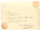 Marque Postale Ornée Aigle Rouge LE GOUVERNEUR DE LA VILLE ET PROVINCE DE MAGDEBOURG Sur Lettre Avec Texte Daté De Magde - Army Postmarks (before 1900)