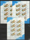 USSR Russia 1988 Olympic Games Seoul, Athletics, Basketball, Swimming Set Of 5 Sheetlets MNH -scarce- - Zomer 1988: Seoel