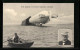 AK Graf Zeppelin Mit Seinem Lenkbaren Luftschiff  - Aeronaves