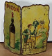 - 33704PAP - OBJET PUBLICITAIRE - Porte Carnet PICON Tole Lithographiée - Bon état - THEMES - Alcohols