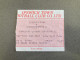 Ipswich Town V Wolverhampton Wanderers 1989-90 Match Ticket - Tickets & Toegangskaarten