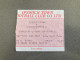 Ipswich Town V Wolverhampton Wanderers 1989-90 Match Ticket - Eintrittskarten