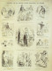 La Caricature 1880 N° 11 Le Divorce Draner Robida Trick - Riviste - Ante 1900