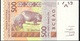 W.A.S. BURKINA FASO 3319Cf  500 FRANCS (20)17 2017  UNC. - Burkina Faso