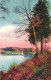 FINE ARTS, PAINTING, LAKE, ARCHITECTURE, SWITZERLAND, POSTCARD - Pintura & Cuadros