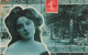 FANTAISIES - Une Femme Aux Cheveux Bouclés  - Animé - Carte Postale Ancienne - Vrouwen