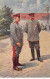 Militaire - N°83515 - Deux Officiers Dans Une Cour - Croix-rouge - Uniforms