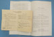 ● Centenaire 1789 Assemblée Provinciale Lyonnais Forez Beaujolais Lyon 1889 Lot 3 Vieux Papiers Programme Carte Entrée - Programs