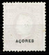 Açores, 1882, # 42b Dent. 12 3/4, MNG - Azoren