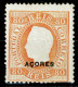 Açores, 1882, # 41e Dent. 13 1/2, MH - Azoren