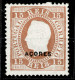 Açores, 1882, # 37d Dent. 13 1/2, MH - Azoren