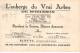92 - ROBINSON - SAN48050 - L'Auberge Du Vrai Arbre - Carte Pub - Sonstige & Ohne Zuordnung