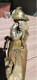 Delcampe - ANCIENNE STAUTUE BRONZE Doré Figurant TURENNE Fin XIX Début XX - Bronzes