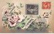 Représentations Timbres - N°84199 - Langage Du Timbre - Je Vous Aime Tendrement - Roses - Sellos (representaciones)