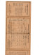 Calendrier En Papier 4 Volets De 1896 Maison Jaille à Agen - Tamaño Pequeño : ...-1900