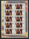 Bund 1998 Michel Nr.n 1968-71 ** KB, Michel 130,-€, Zehnerbogensatz Fußball-WM, 5 Scans - Unused Stamps