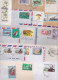 Delcampe - British Overseas Îles Anglophones Lot De 212 Enveloppes Timbre Stamp Air Mail Cover Montserrat Jamaïque Hong Kong Belize - Autres & Non Classés