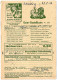 Company Postcard Nortorf Seibold & Co. Bees Honey Beekeeping Pharmacy Seal Duisburg 29.8.1962 - Altri & Non Classificati